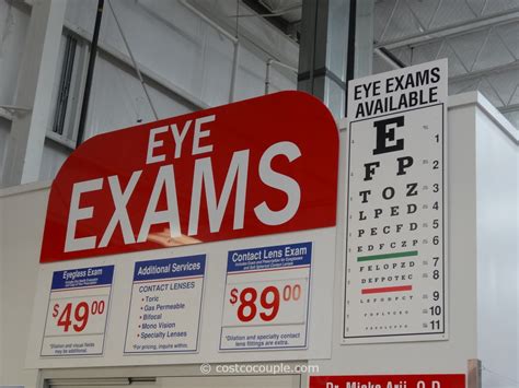 book eye test Costco